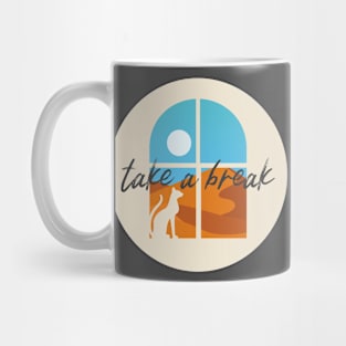 Take a Break Cat Lover Mug